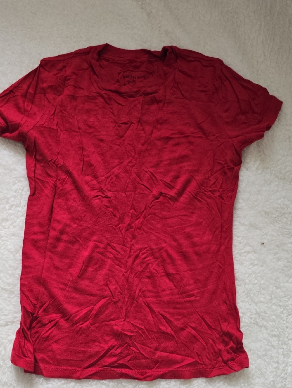 True Religion Red Short Sleeve